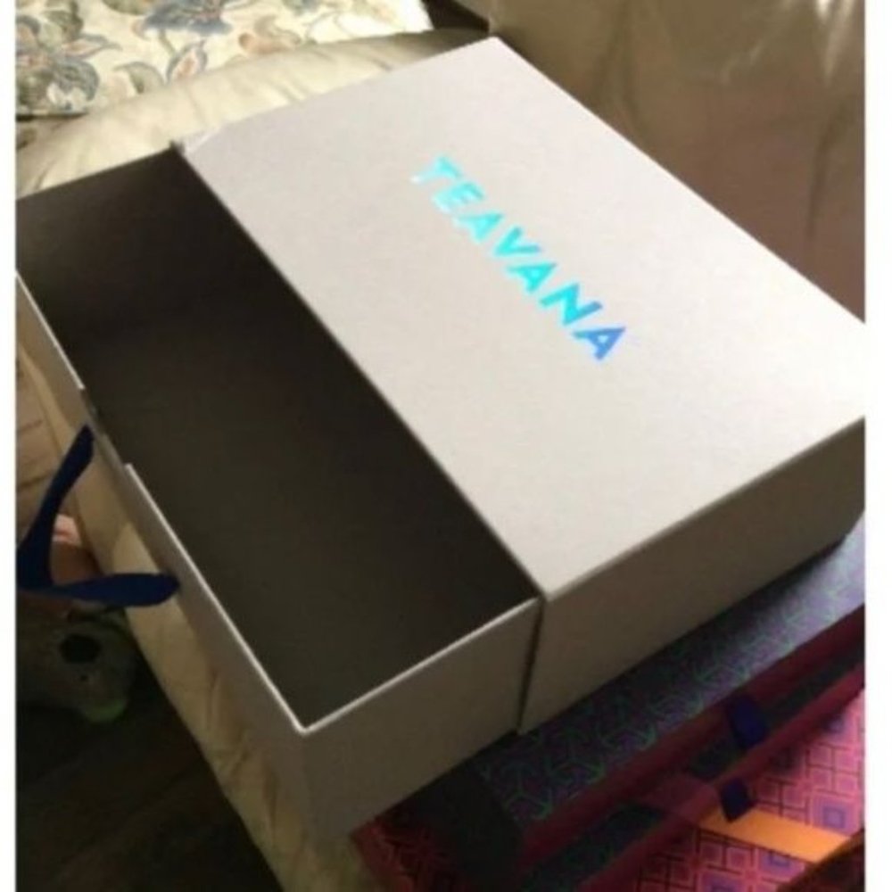TEAVANA Set 2 Storage Boxes Slide - Picture 2 of 3